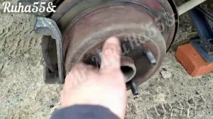 Изношенные диски из за колодок, лачетти (хетч 1.6).