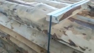 Log siding (отделка стен горбылем) - материал для обшивки каркасных стен в доме Пост энд Бим