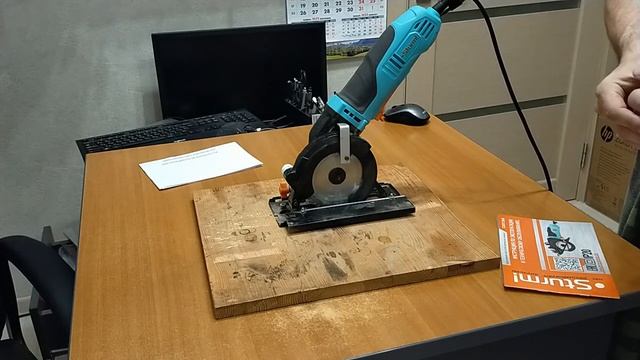 Мини циркулярная пила Sturm CS5012MS. Обзор. Особенности. Выводы. смотреть онлайн