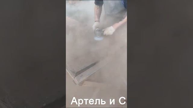 Видео 12: Шлифовка кирпича для восстановления старой печи