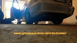 Mercedes C240 W203 V6 Dual Sound Exhaust