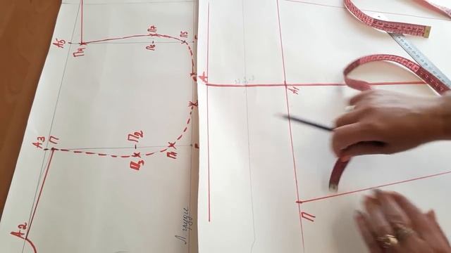 Чертеж основа плечевого изделия для трикотажа. Часть 2. Рукав.mp4 смотреть онлайн
