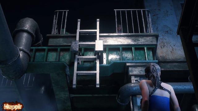 Claire Redfield in classic Jill Outfit