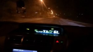 Гибрид Приус Альфа расход в -30С