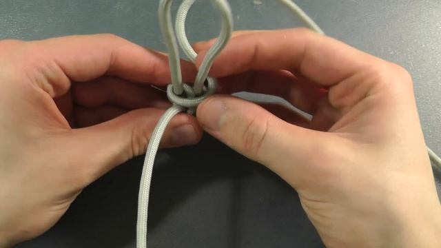 Как связать треугольный темляк