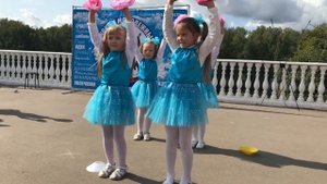 День города Долгопрудный • Песня о дружбе • Детский сад Улыбка • Танцы дети • Аквагрим Жар-птица