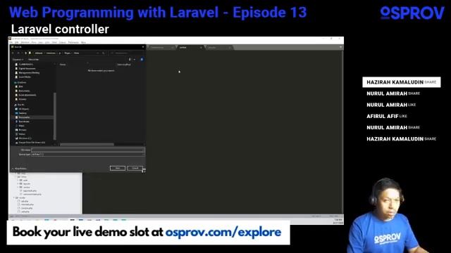 Coding with PHP Laravel EP13 - Laravel Controller
