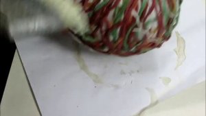 Ваза из ниток.  Мастер класс