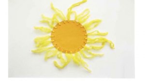 Простая поделка к Масленице