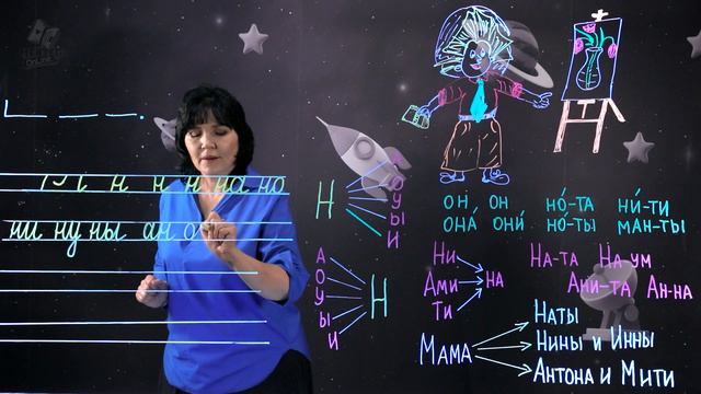 Буква Нн. (1 часть). 1 класс. смотреть онлайн