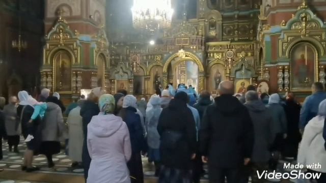 Ковчег с частицей Пояса Пресвятой Богородицы прибыл в Елец смотреть онлайн