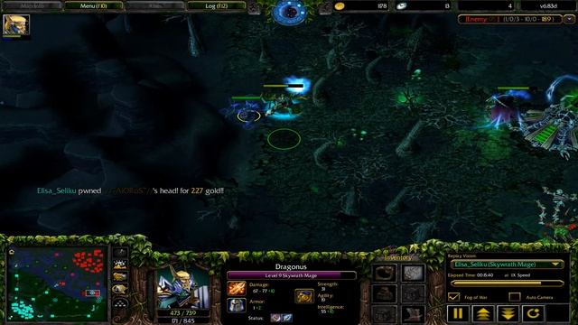Warcraft 3 Dota 1 Game Ranger with some noobs who try to run back with hack map 2020 10 29 смотреть онлайн