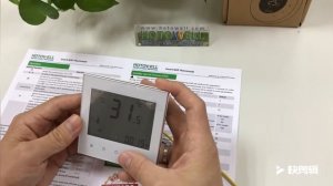 Hotowell Wifi Thermostat manual-The easy Touch Screen operation