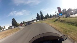 A drive around Rathdrum Idaho on my Honda Goldwing F6B