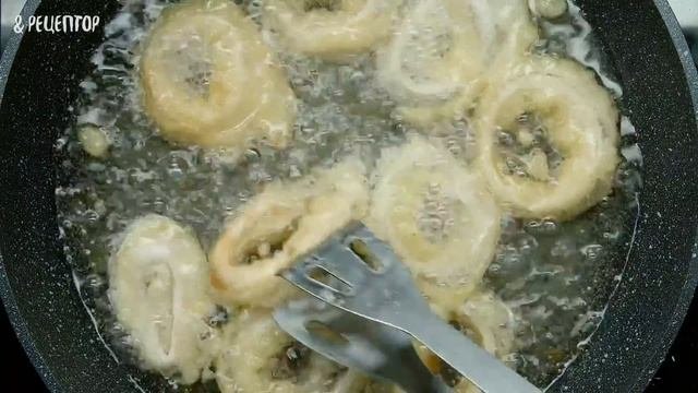 Кольца кальмаров в кляре [Рецепты от Рецептор]