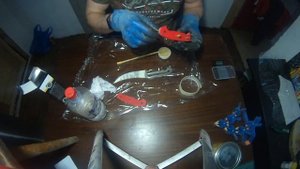 Нож Басмач из стали k110 на гриндере своими руками.