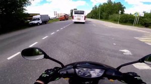 РАСХОД ТОПЛИВА НА СКУТЕРЕ 50cm³  "HONDA DIO AF27" !