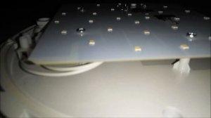 Разбираем потолочный светодиодный светильник 12w