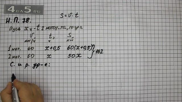 Итоговое повторение 78. Алгебра 7 класс Мордкович А.Г. смотреть онлайн