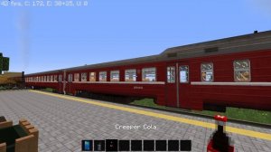 ПРОИЗОШЛО СТОЛКНОВЕНИЕ! Работаю машинистом на ДР1А в Майнкрафт.