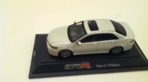 Ebbro Honda Accord Euro R white 1 43 Diecast