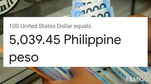 100 Dollar Rate in philippines Peso | Dollar Rate in philippines Peso | 100 dollar in philippines