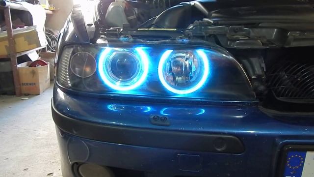 kolorowe ringi BMW e39 смотреть онлайн