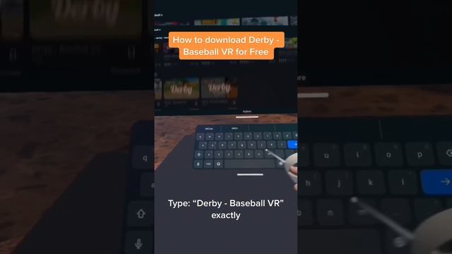 How to play baseball in VR for FREE! #derbyvr #baseball #vr