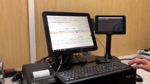 Оплата по QR-коду с помощью дисплея покупателя "POScenter L716" в 1С: Розница