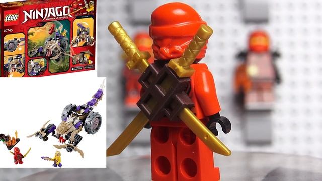 Лего Ниндзяго Кай минифигурки из LEGO Ninjago моя коллекция смотреть онлайн