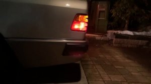 1992 Mercedes 500E cold start