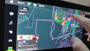 Haval Joloin как на ГУ без мультитача изменить масштаб карты.