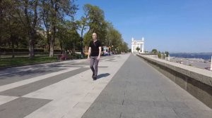 Прогулка по Волгограду. Набережная.