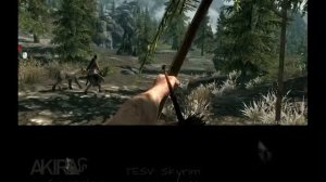 Skyrim Gameplay con Akira Nekomata part 2