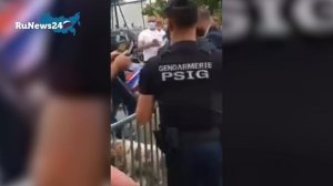 Эмманюэль Макрон получил пощечину