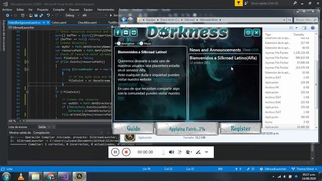 Silkroad Online Launcher - Theme (Darkness) смотреть онлайн