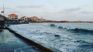 Рас Эль-Бар, Египет, Средиземное море.. 6 сентября 2020 г.   Ras El Bar, Egypt..    رأس البر، مصر