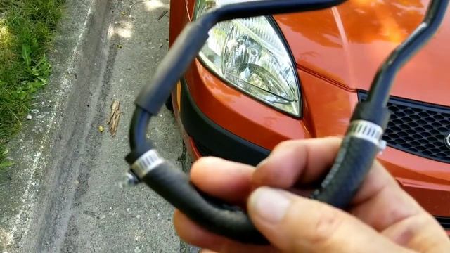 2008 Kia Rio how to repair power steering cooler смотреть онлайн