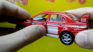 Mitsubishi Lancer Evolution model toy Игрушечная модель Mitsubishi Lancer Evolution