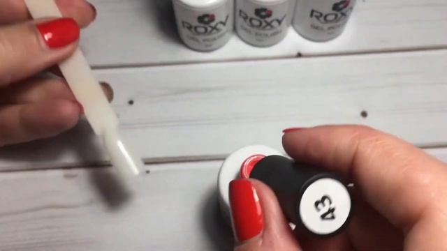 Roxy гель лак  ? Рокси ? обзор /выкраска ??