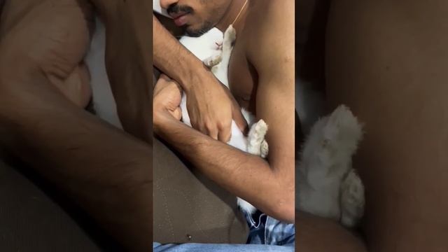 Sleeping with papa.. ?