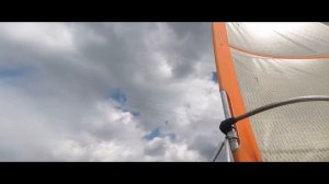 На катамаране Витамин по озеру Пено