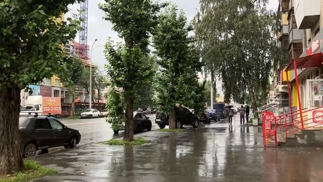 Улица Щорса в Екатеринбурге 01.08.2023