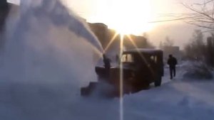 46.1 Снегоочиститель роторный на автомобиль