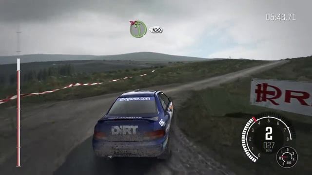 DiRT Rally-1995 subaru wrx run смотреть онлайн
