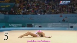 Топ 10 потерь (ошибок) в художественной гимнастике.