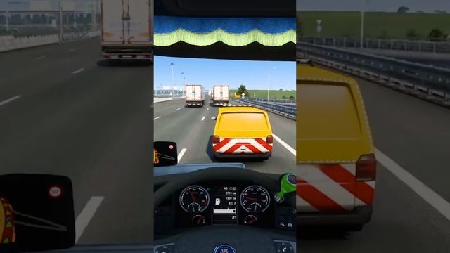 Доставка огромных колес в ETS2 #shorts