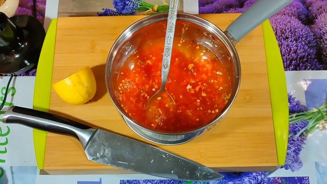 Зачем покупать, если дома можно сделать лучше за 10 минут?! КИСЛО-СЛАДКИЙ ЧИЛИ СОУС. смотреть онлайн