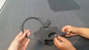 Плоттер X-Plot: Резка паронита