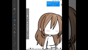 Как обработать волосы в •Gacha life• ~|tutorial|~